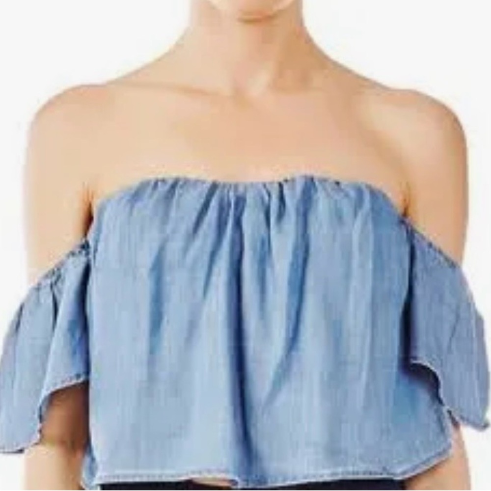 GUESS LOS ANGELES CORSET A LINE TOP